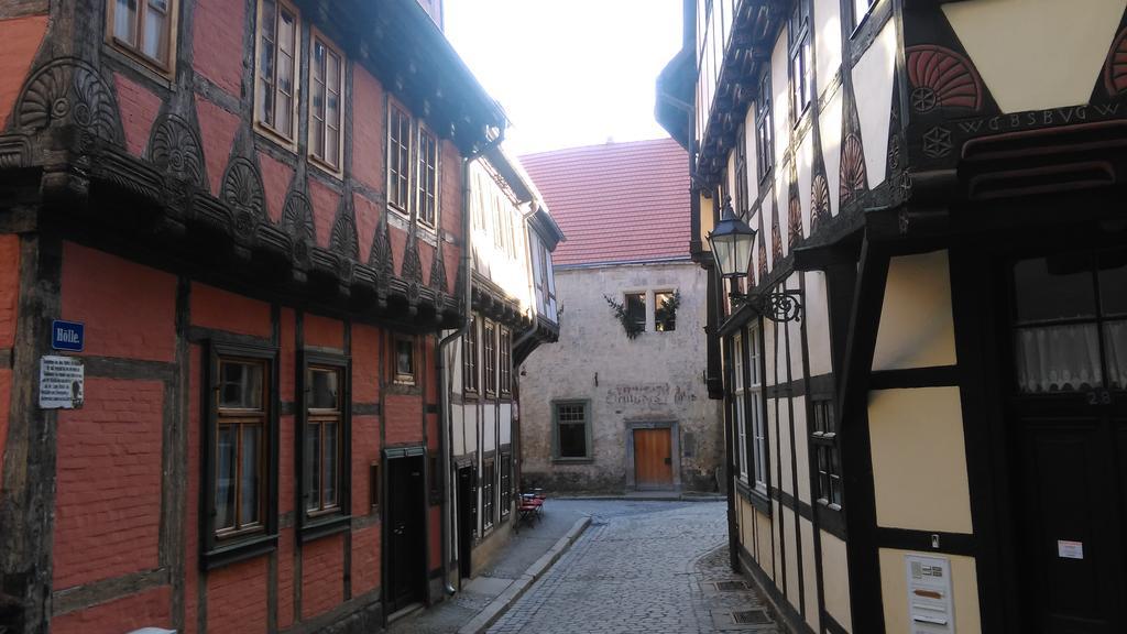 Ferienwohnung Hoellenblick 奎德林堡 客房 照片