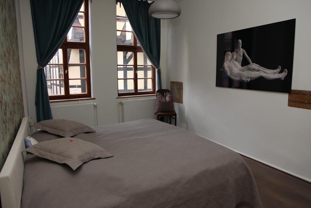 Ferienwohnung Hoellenblick 奎德林堡 外观 照片